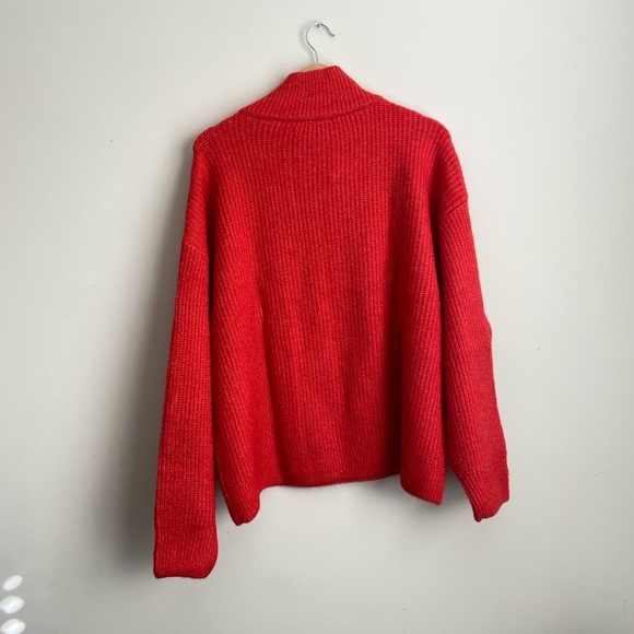 NWT Vince Camuto Half-Zip Pullover Ribbed Knit Sweater size XXL - Picture 8 of 8